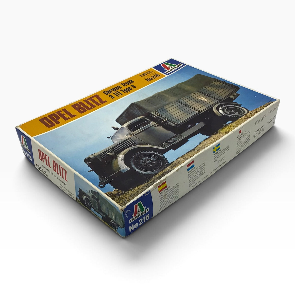 Italeri 216 Opel Blitz German Truck 3 t Type S 1:35 Scale Model Kit