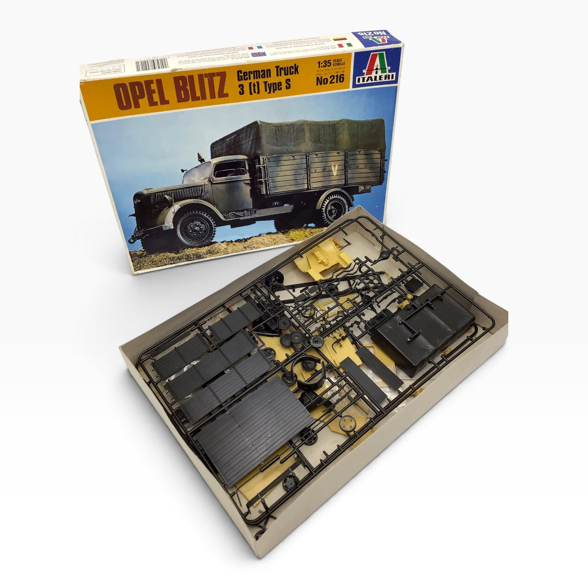 Italeri 216 Opel Blitz German Truck 3 t Type S 1:35 Scale Model Kit