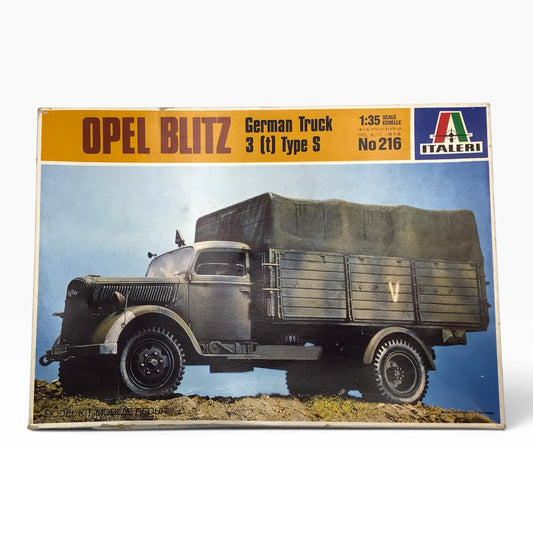 Italeri 216 Opel Blitz German Truck 3 t Type S 1:35 Scale Model Kit