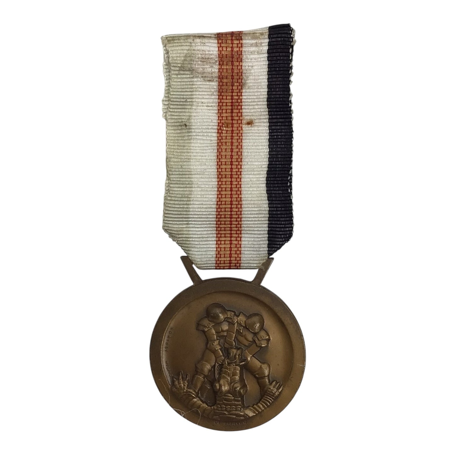 Italian Fascist Grouping - MSVN Officer's Shoulder Board, Ribbon Bar, & Italian-German Africa Campaign Medal