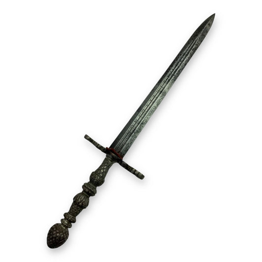 Italian Silver Stiletto Double Fuller Engraved Blade 17th-18th Century