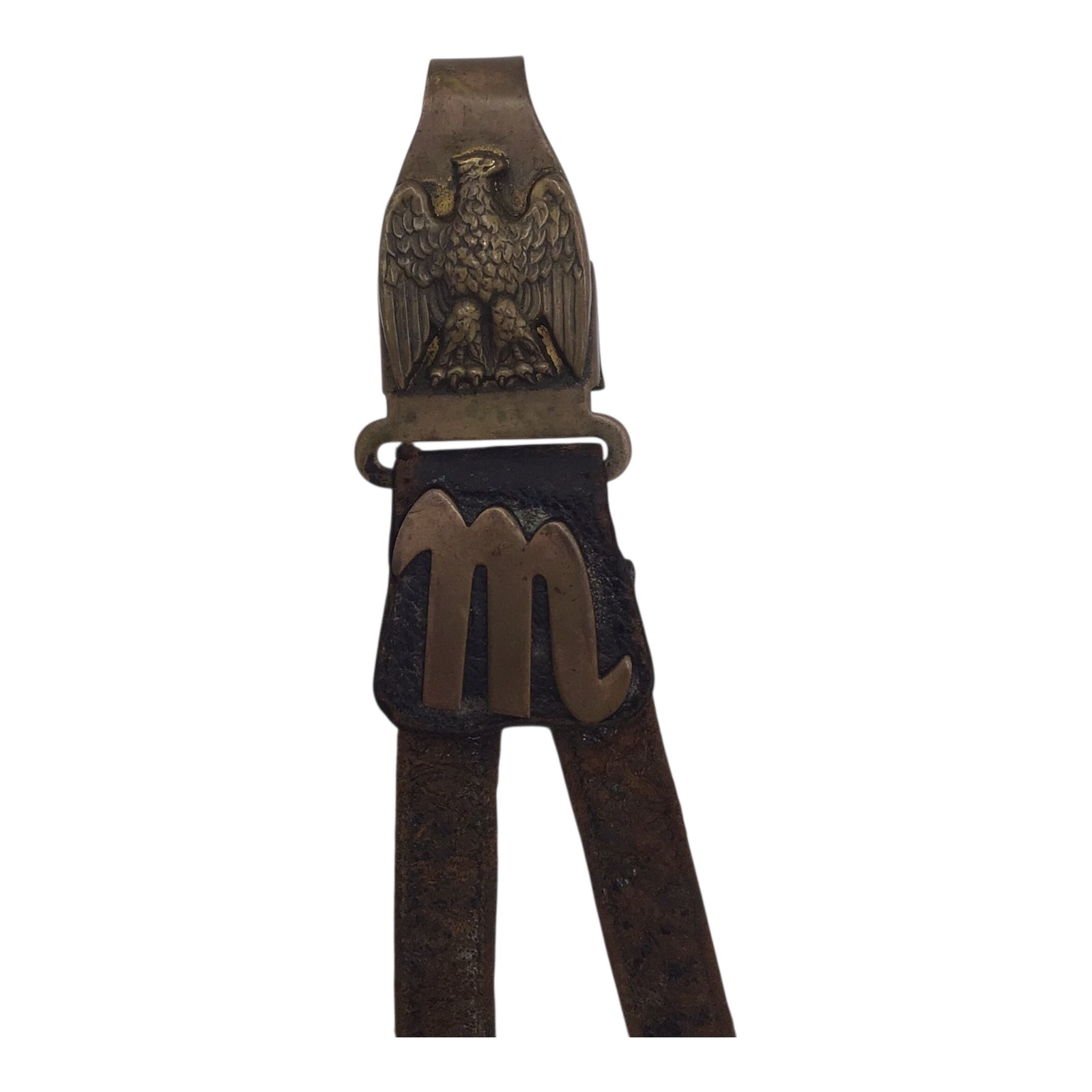 Italian WW2 Fascist MVSN Officer's Dress Dagger w/ Rare Hangar