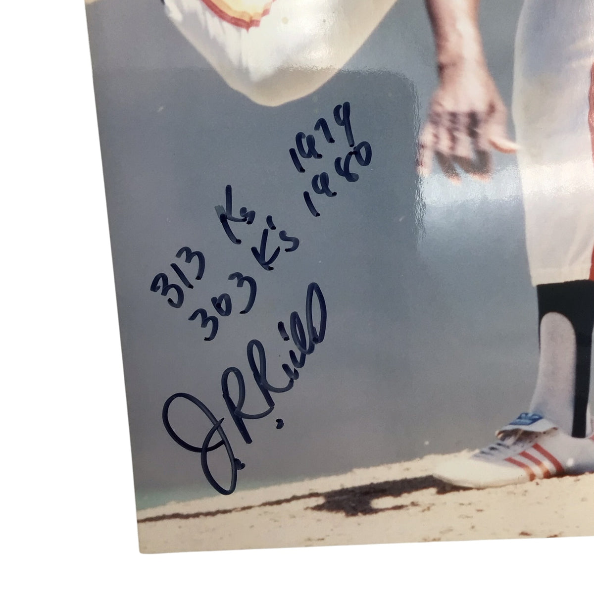 J.R. Richard Signed 8x10 Photo Houston Astros - JSA
