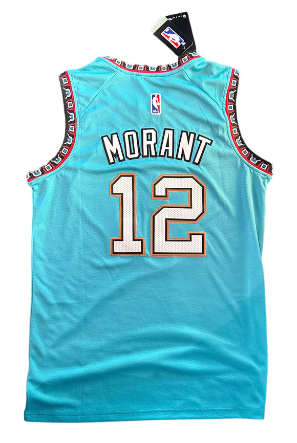 Ja Morant Memphis Teal Basketball Jersey XL
