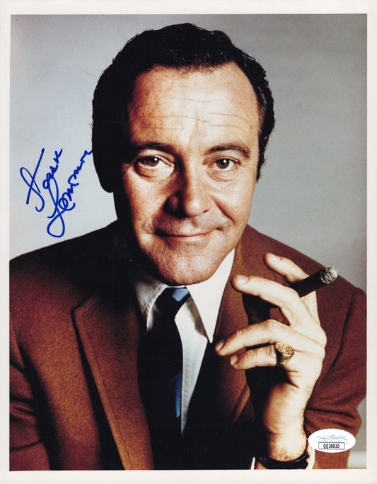 Jack Lemmon Signed Photo 8x10, JSA and PSA Letter Double Certified Authentic QQ28820