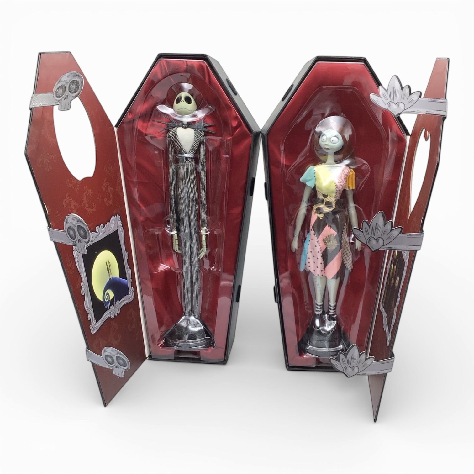 Jack & Sally Nightmare Before Christmas Limited Edition Figures - Disney Store Exclusive