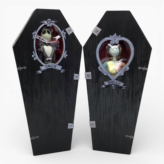 Jack & Sally Nightmare Before Christmas Limited Edition Figures - Disney Store Exclusive