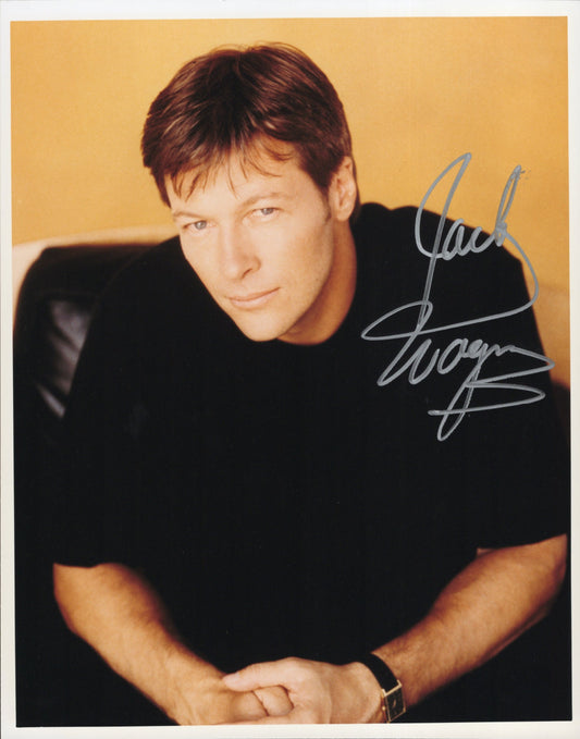 Jack Wagner Signed Photo 8x10 General Hospital PSA Letter Certified Authentic