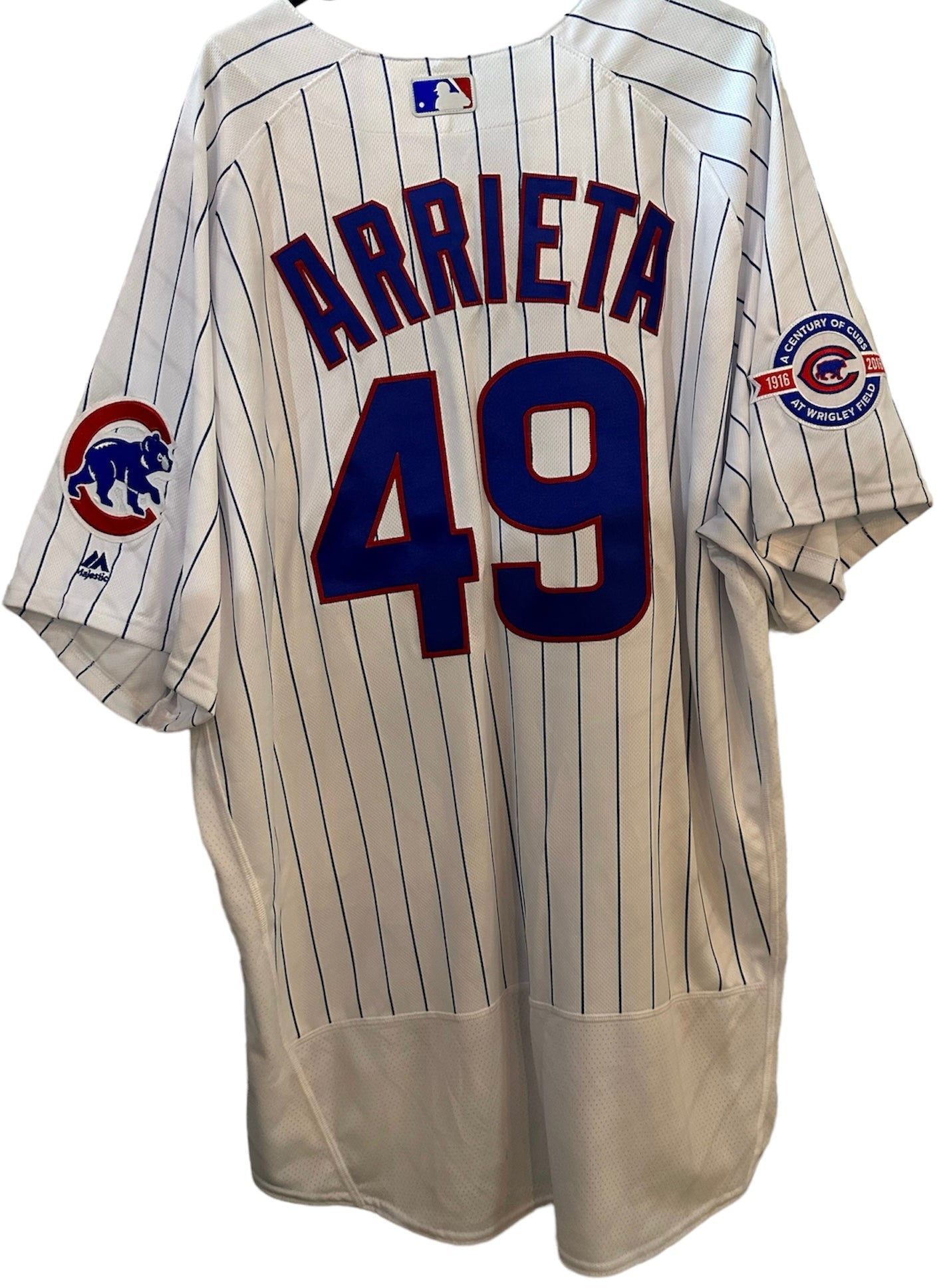 Jake Arrieta Cubs Jersey 3XL Collectors Crossroads