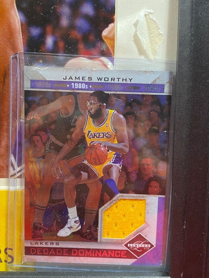 James Worthy Autographed 8x10" Framed Photo w/ Tristar COA