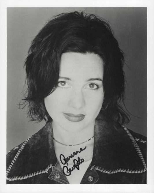 Janeane Garofalo Signed Photo 8x10 B&W Head Shot, Janeane Garofalo Autograph, Young Picture