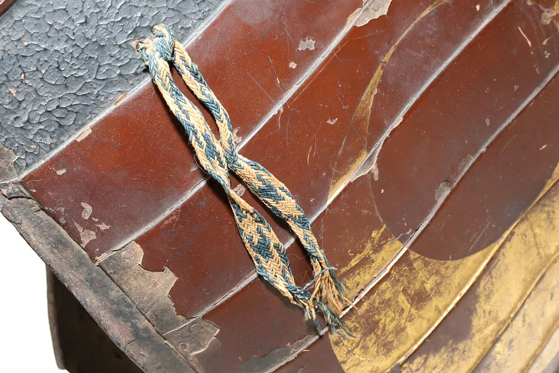 Japanese Samurai Edo Period Helmet - Armor + Breastplate - Helmet w/ Crest