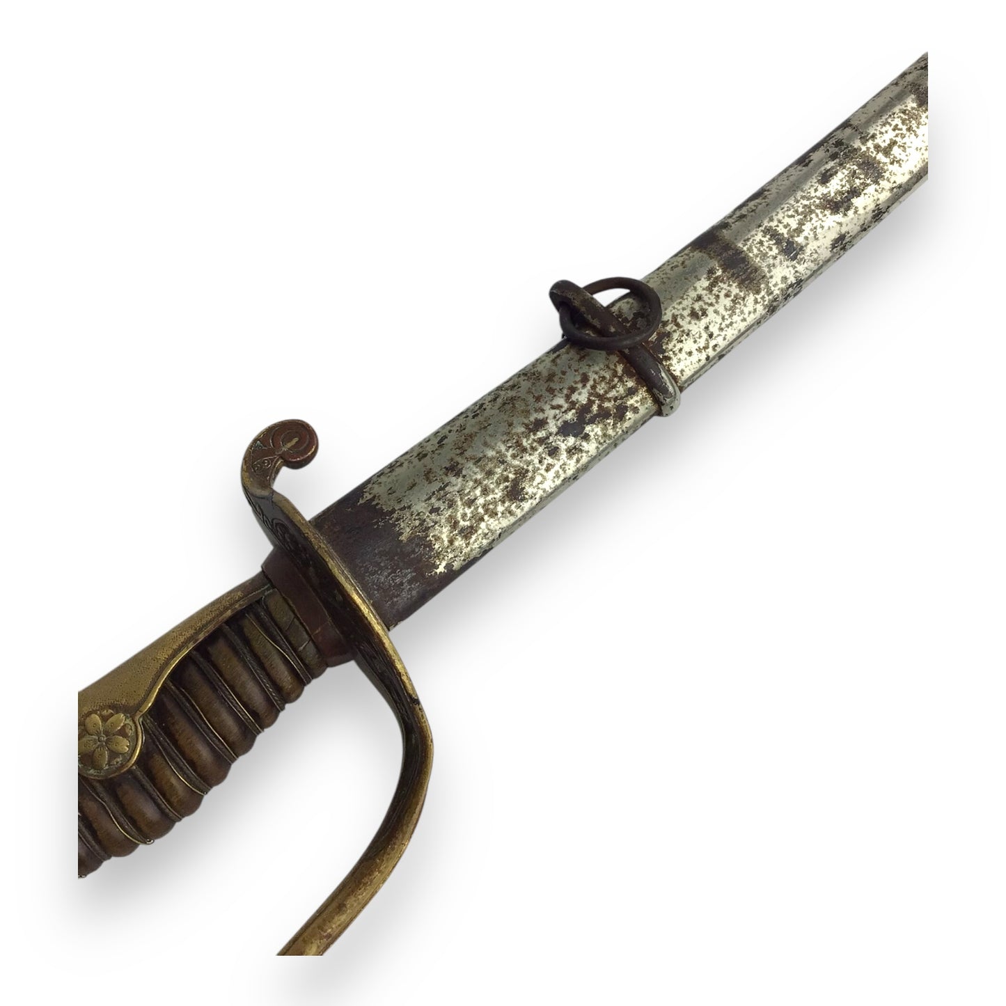 Japanese WW2 Officer’s Army Parade Sword with Tempered Blade and Sheath