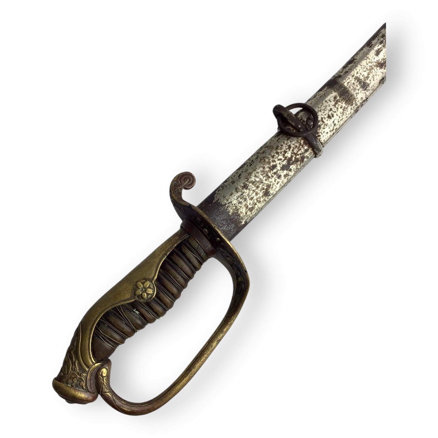 Japanese WW2 Officer’s Army Parade Sword with Tempered Blade and Sheath