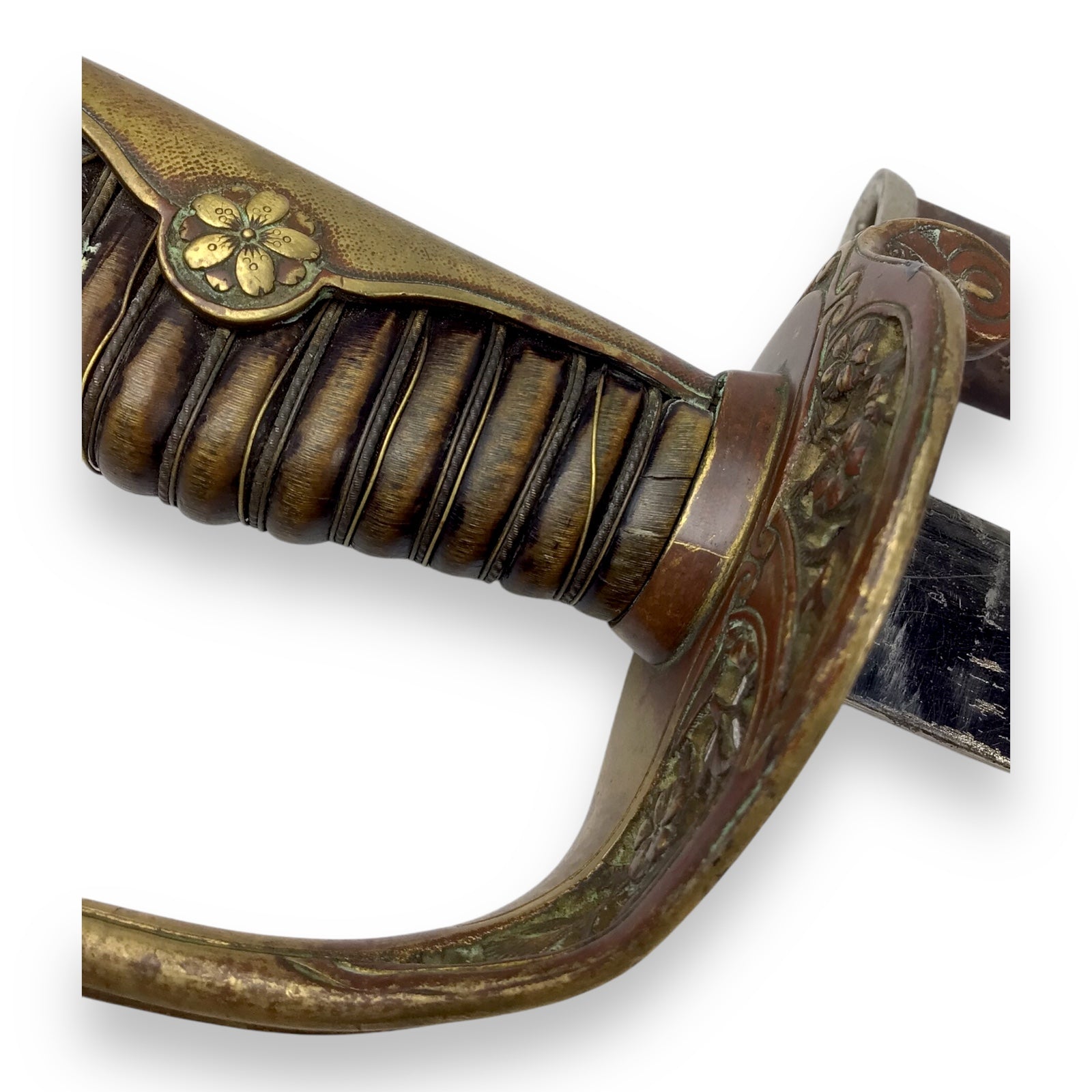 Japanese WW2 Officer’s Army Parade Sword with Tempered Blade and Sheath