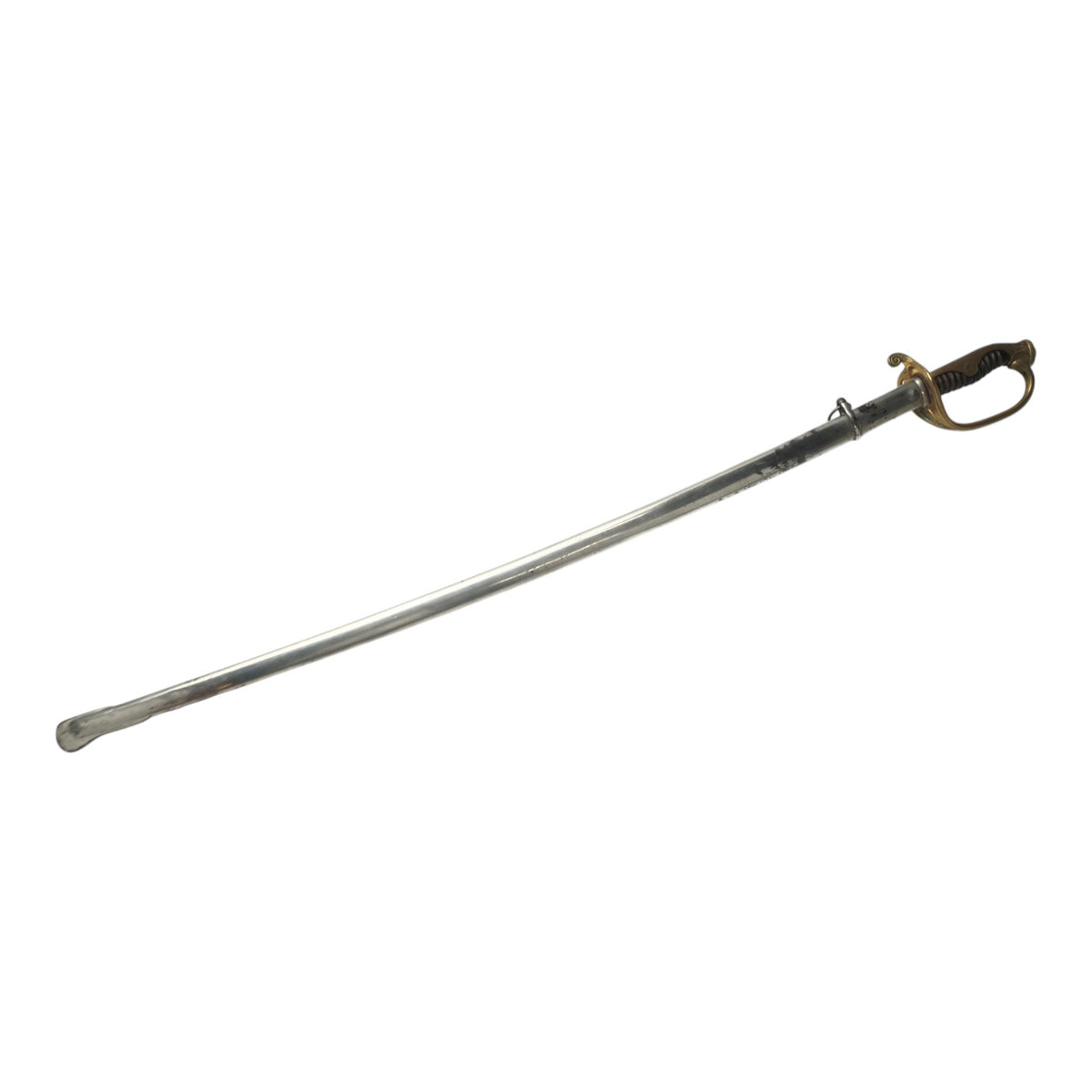Japanese WWI-WWII Army Cavalry Officer’s Sword with Active Temper Line
