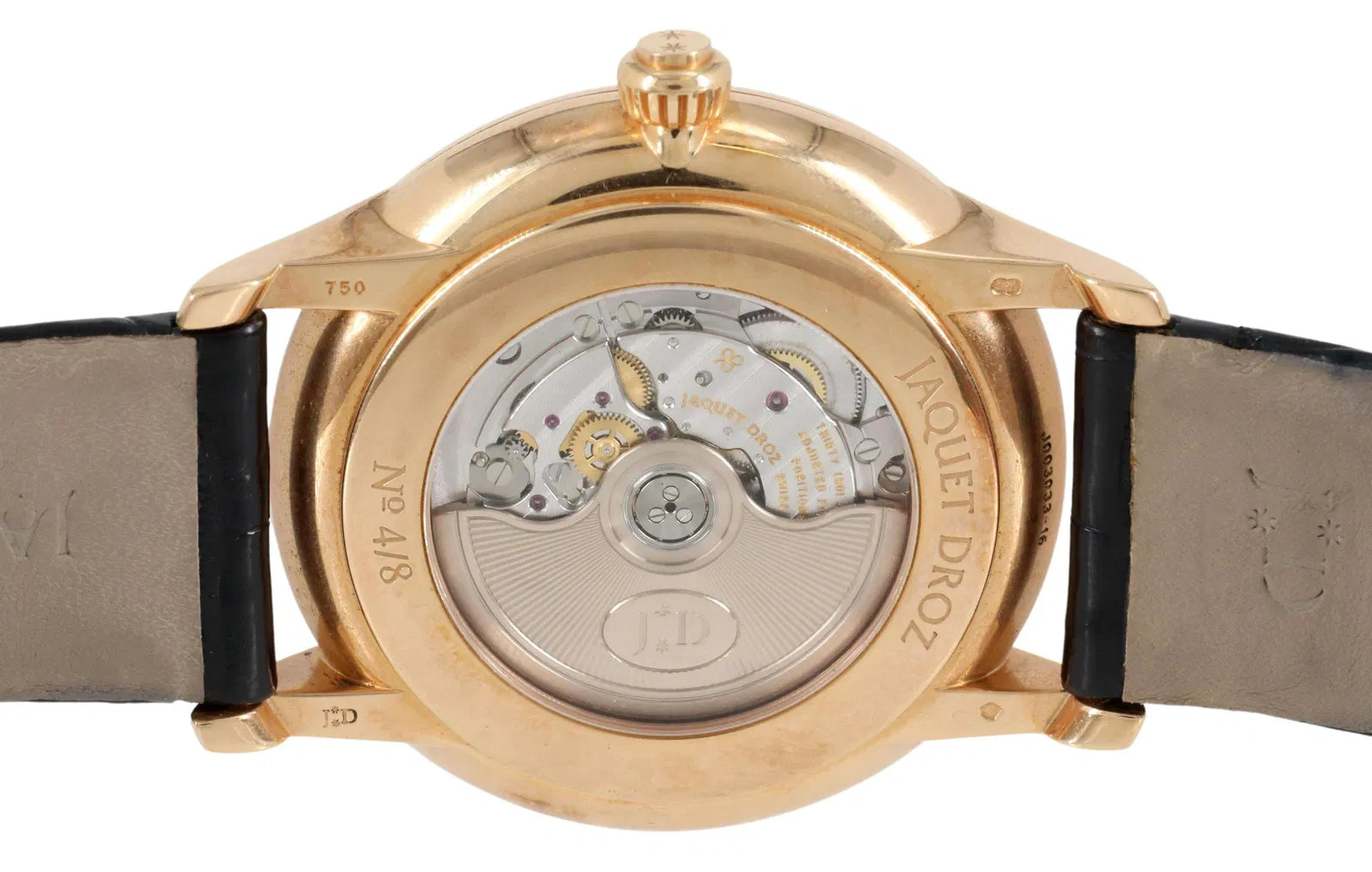 Jaquet Droz Grande Seconde Homage 1784 - 18KT Gold Edition