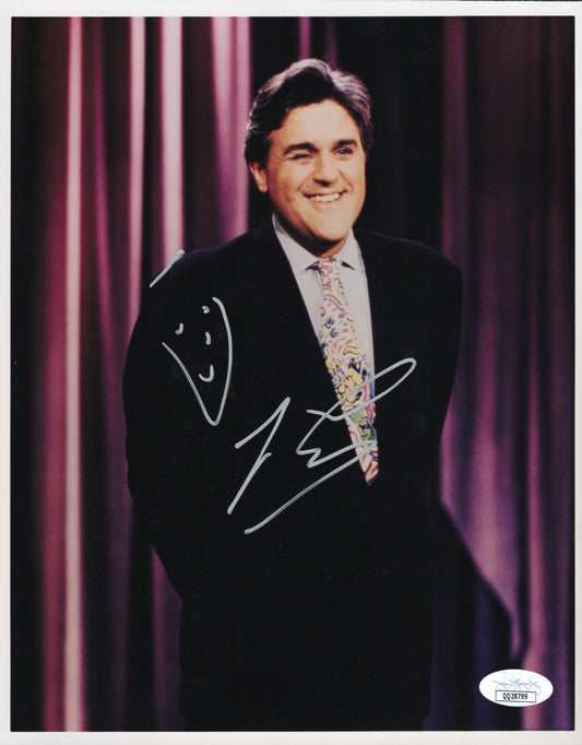 Jay Leno Signed Photo 8x10, The Tonight Show, JSA & PSA