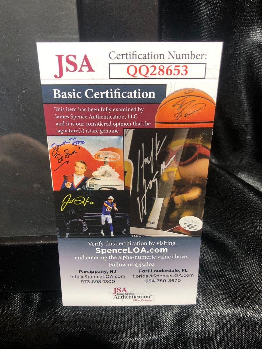 Jay Leno autographed photo w/ JSA Certification