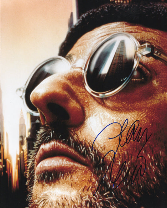 Jean Reno Signed Photo 8x10, Jean Reno Autograph in Leon: The Professional, PSA Letter Certified Authentic