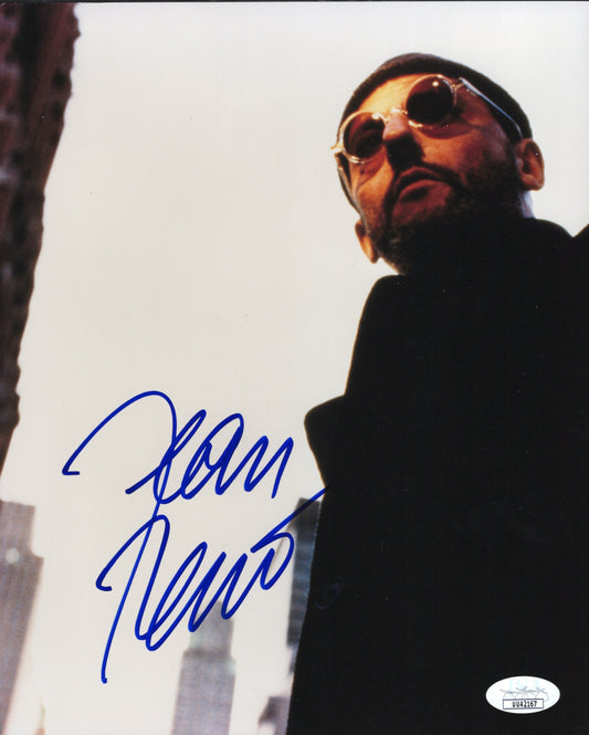 Jean Reno Signed Photo 8x10 Leon The Professional JSA & PSA Double Certified