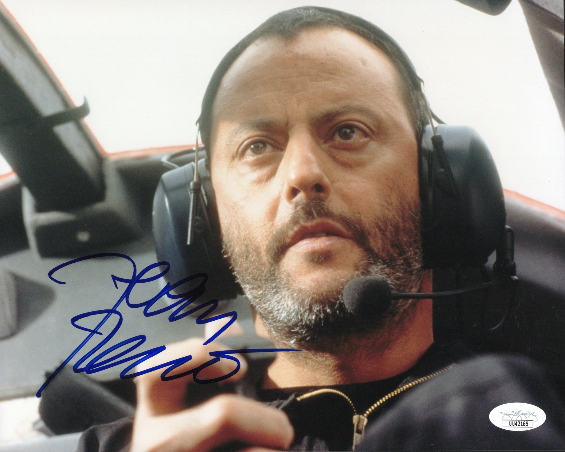 Jean Reno in Mission: Impossible Signed Photo 8x10, JSA and PSA Letter Double Certified Authentic UU42165