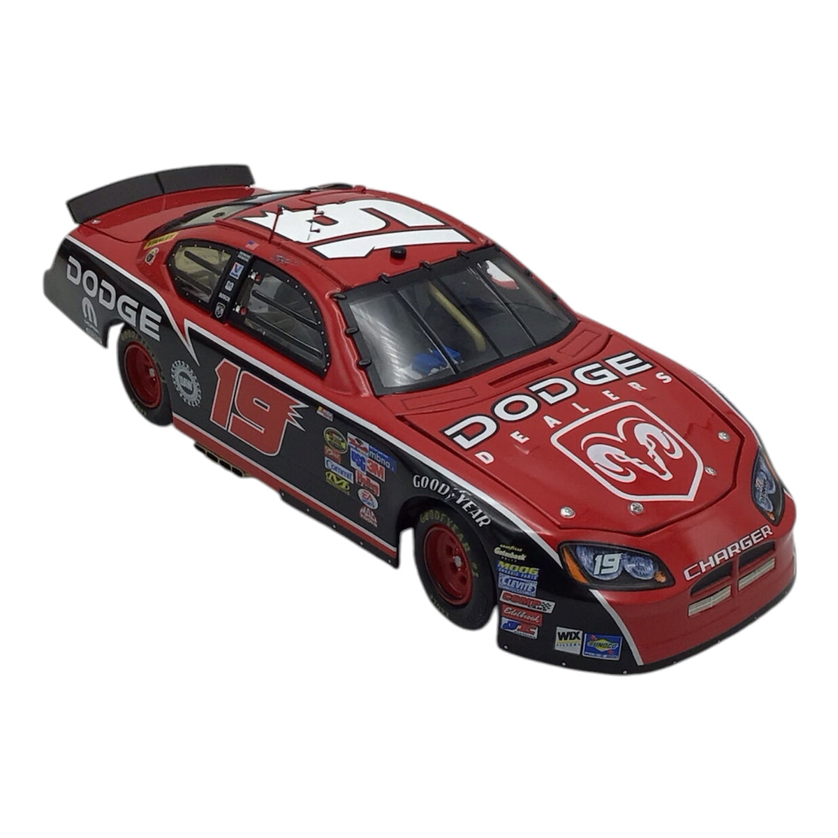 Jeremy Mayfield #19 Dodge Dealers 2006 Chargers Diecast Model