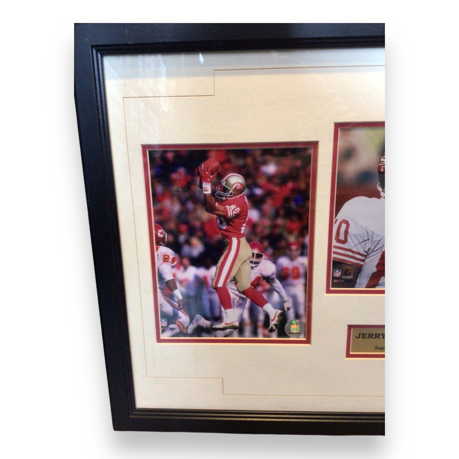 Jerry Rice & Joe Montana San Francisco 49ers Signed Framed Photo Collage