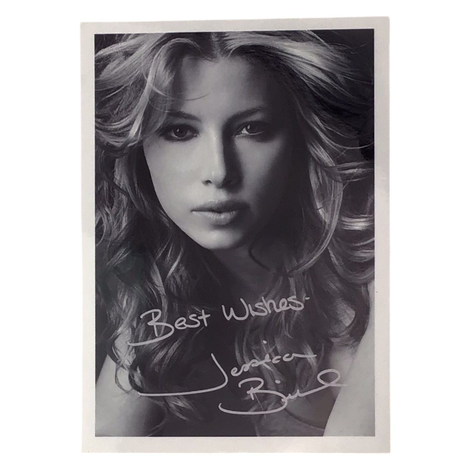 Jessica Biel Signed Photograph