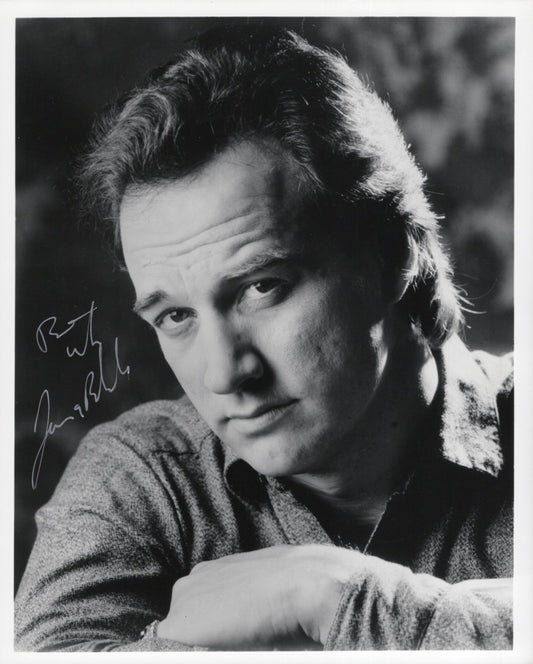 Jim Belushi Signed 8x10 B&W Photo Personalized "Best" PSA LOA