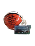 Jim Brown Browns Certified Authentic Autographed Mini-helmet Shadowbox & Jersey card