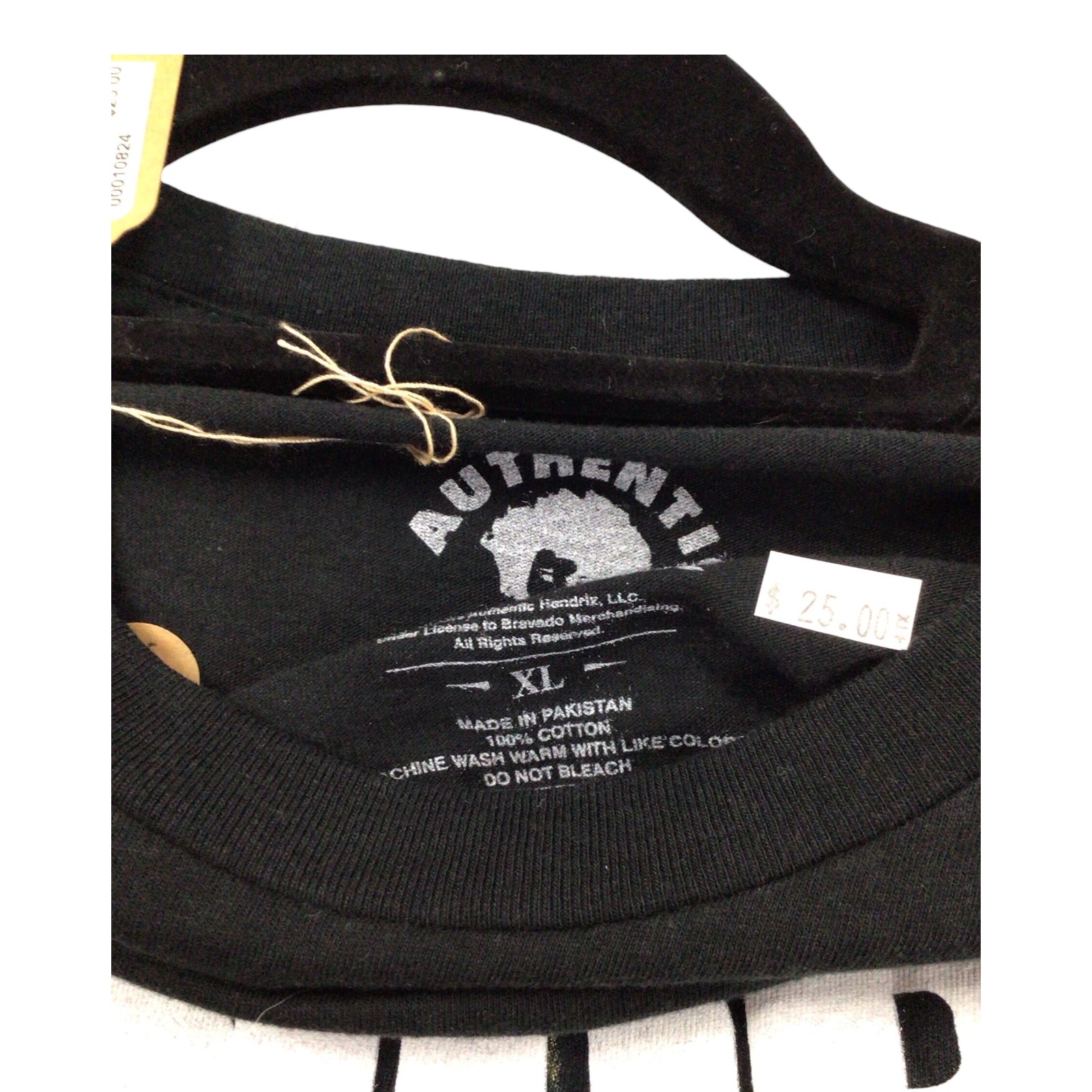 Jimi Hendrix Band T-Shirt- American Flag Background