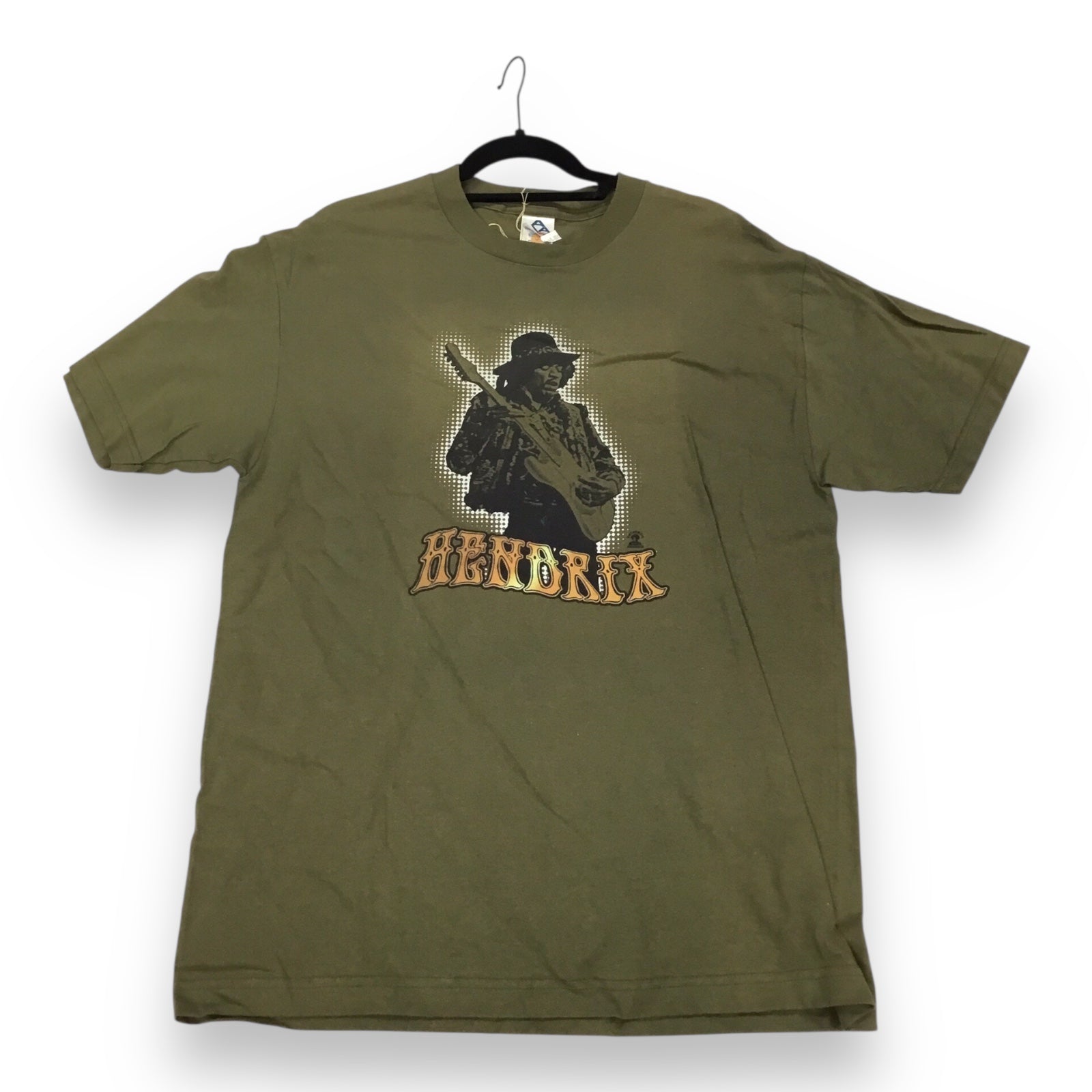 Jimi Hendrix Green Band T-Shirt