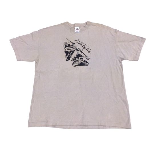 Jimi Hendrix Light Gray Graphic T-Shirt XL – AAA