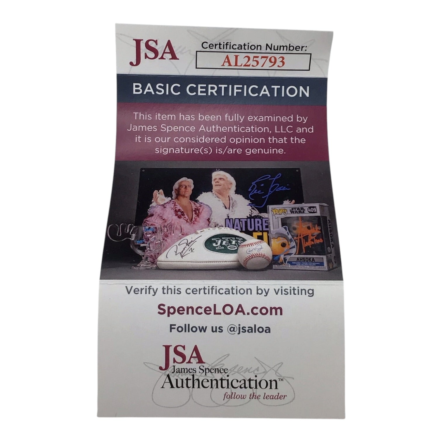 Jimmy Johnson Signed Tennis Ball - JSA Certified
