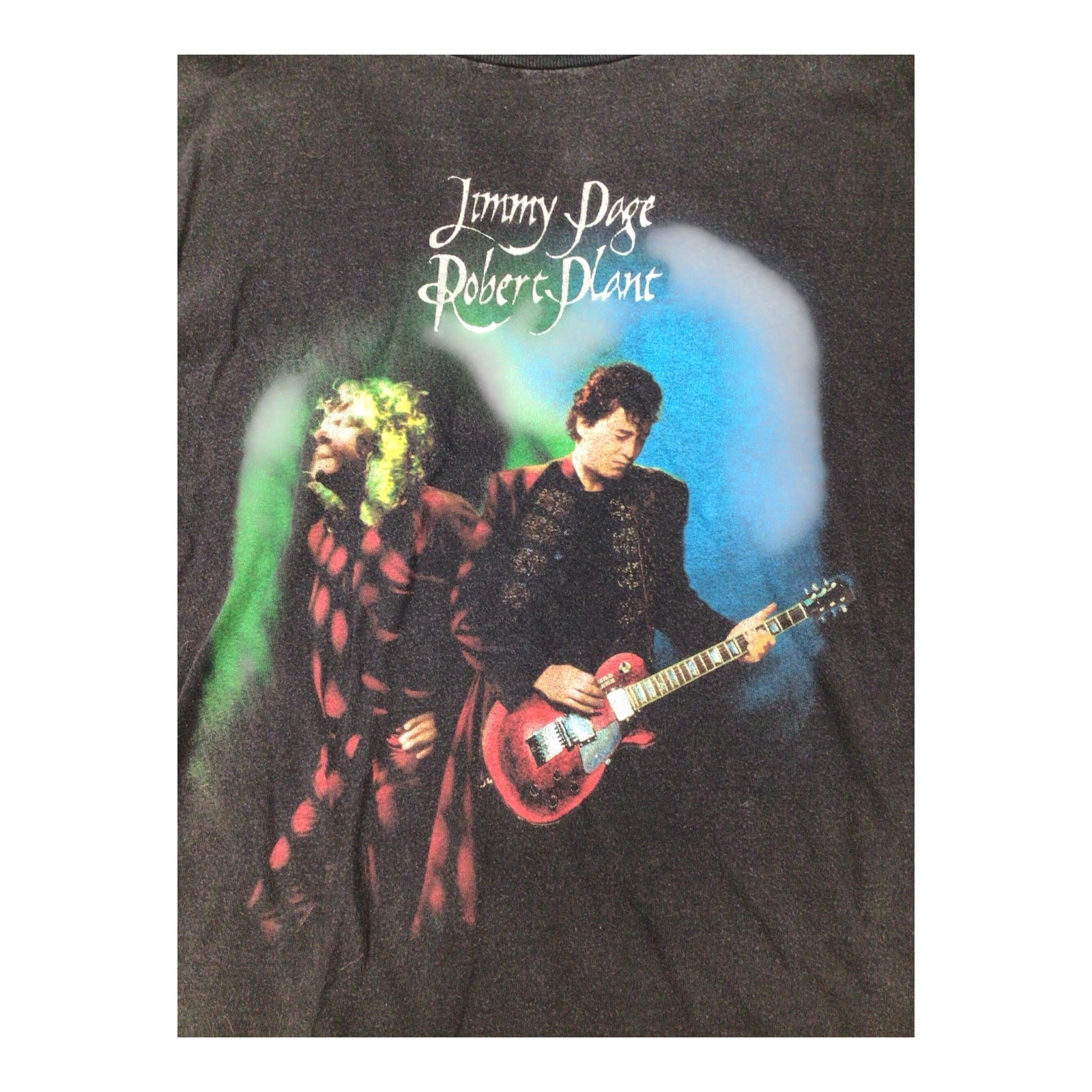 Jimmy Page / Robert Plant Walking Into Clarcksdale 98' Tour Concert T-Shirt