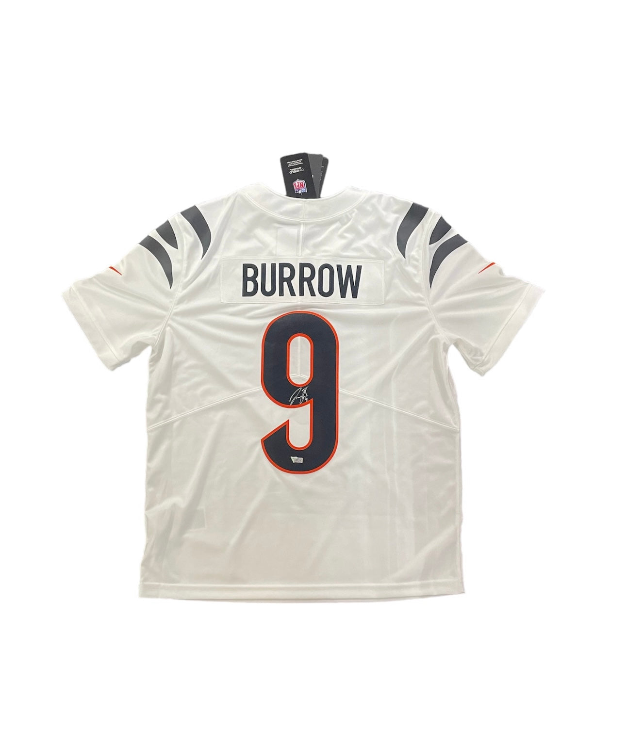 Joe Burrow Nike Dry Fit Autographed Football Jersey Fanatics Cert