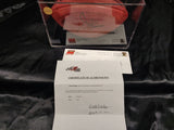 Joe Gibbs Autographed Football Shadowbox Certified
