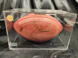 Joe Gibbs Autographed Football Shadowbox Certified