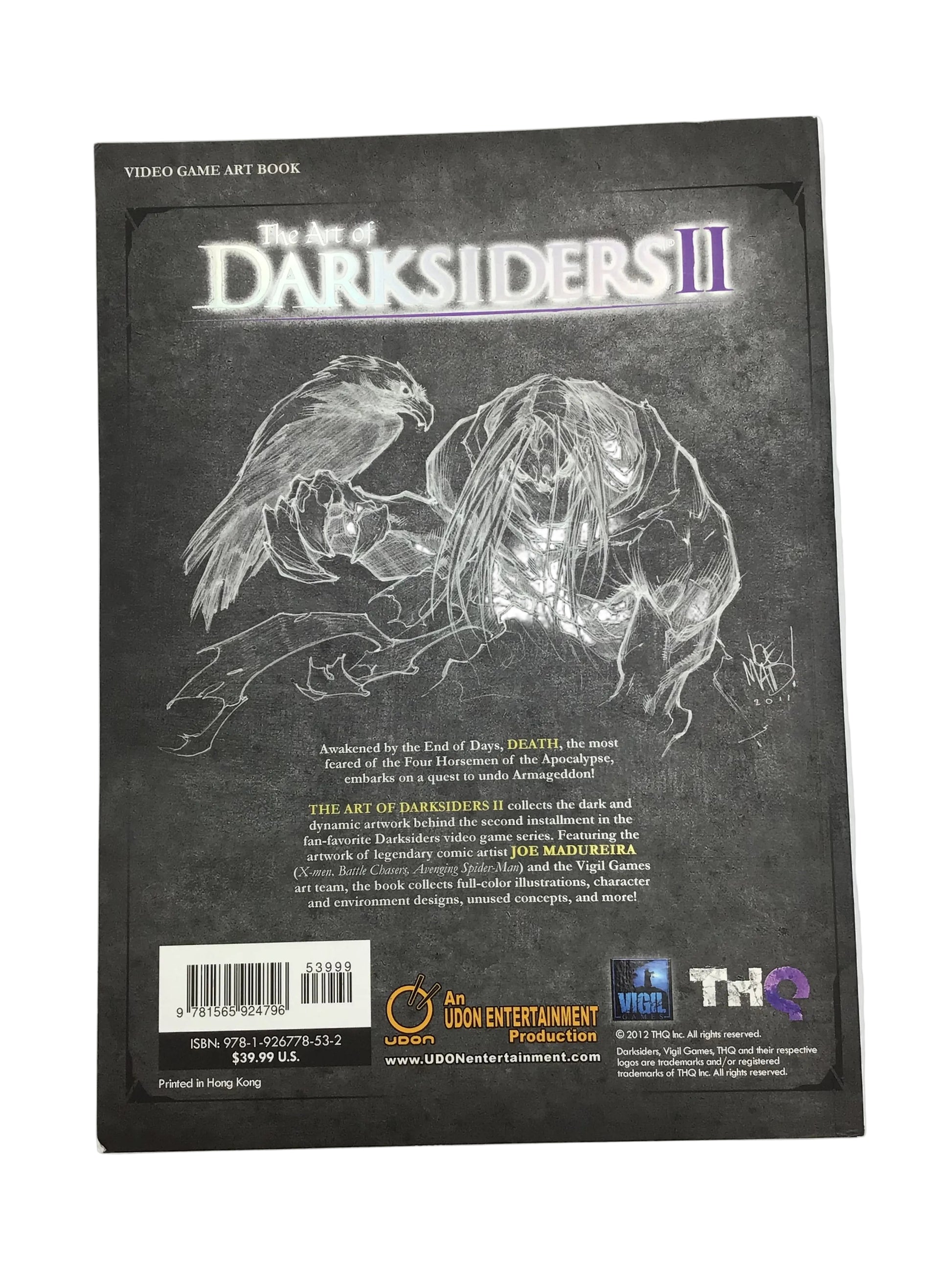 Joe Madureira Presents The Art of Darksiders II Softcover Art Book – Udon Entertainment
