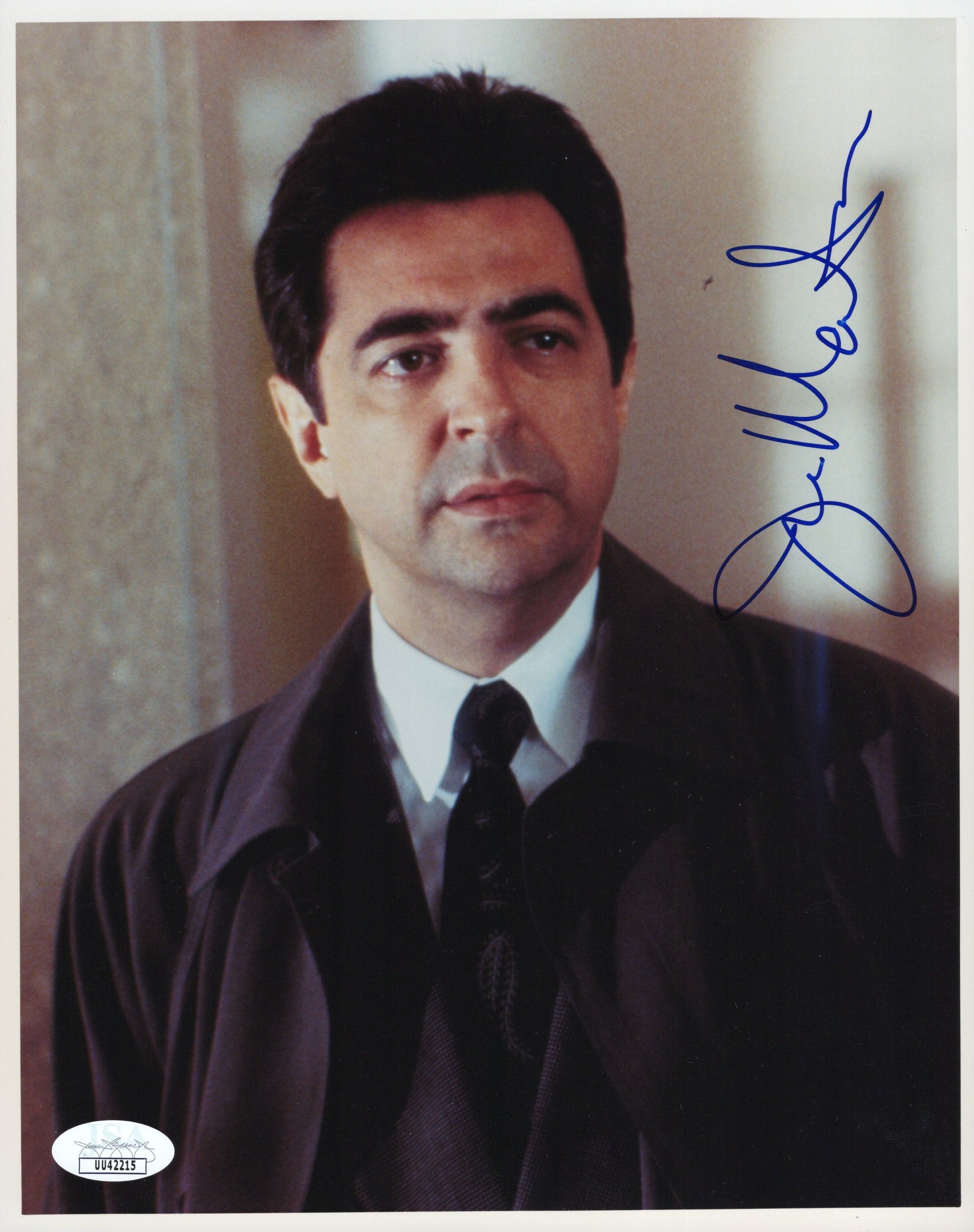 Joe Mantegna Signed Photo 8x10, JSA and PSA Letter Double Certified Authentic UU42215