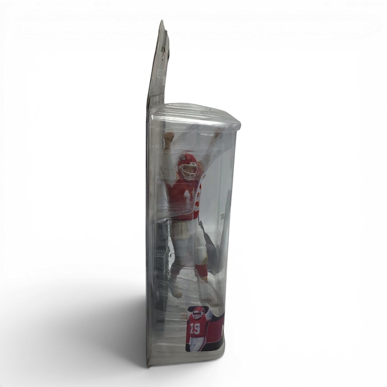 Joe Montana McFarlane NFL Legends 2009 Figure Chiefs QB Red Uniform NIB