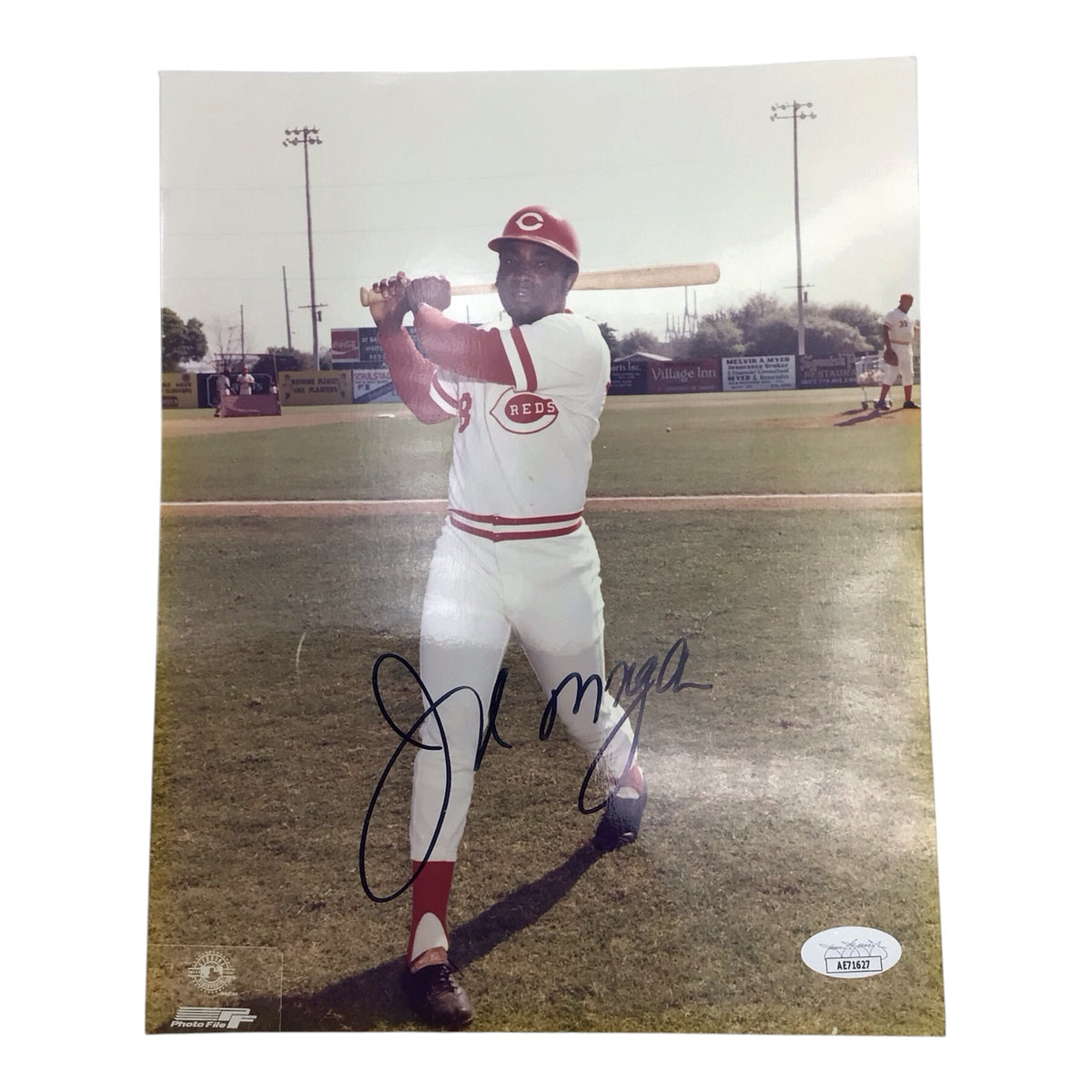 Joe Morgan Signed 8x10 Photo - JSA