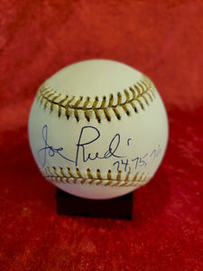 Joe Rudi Certified Authentic Autographed Baseball