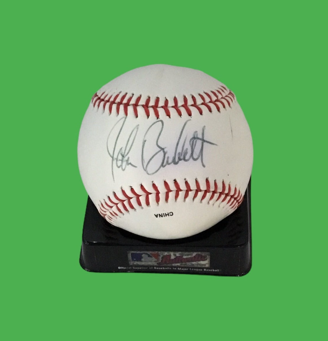 John Burkett Guaranteed Authentic Autographed Baseball