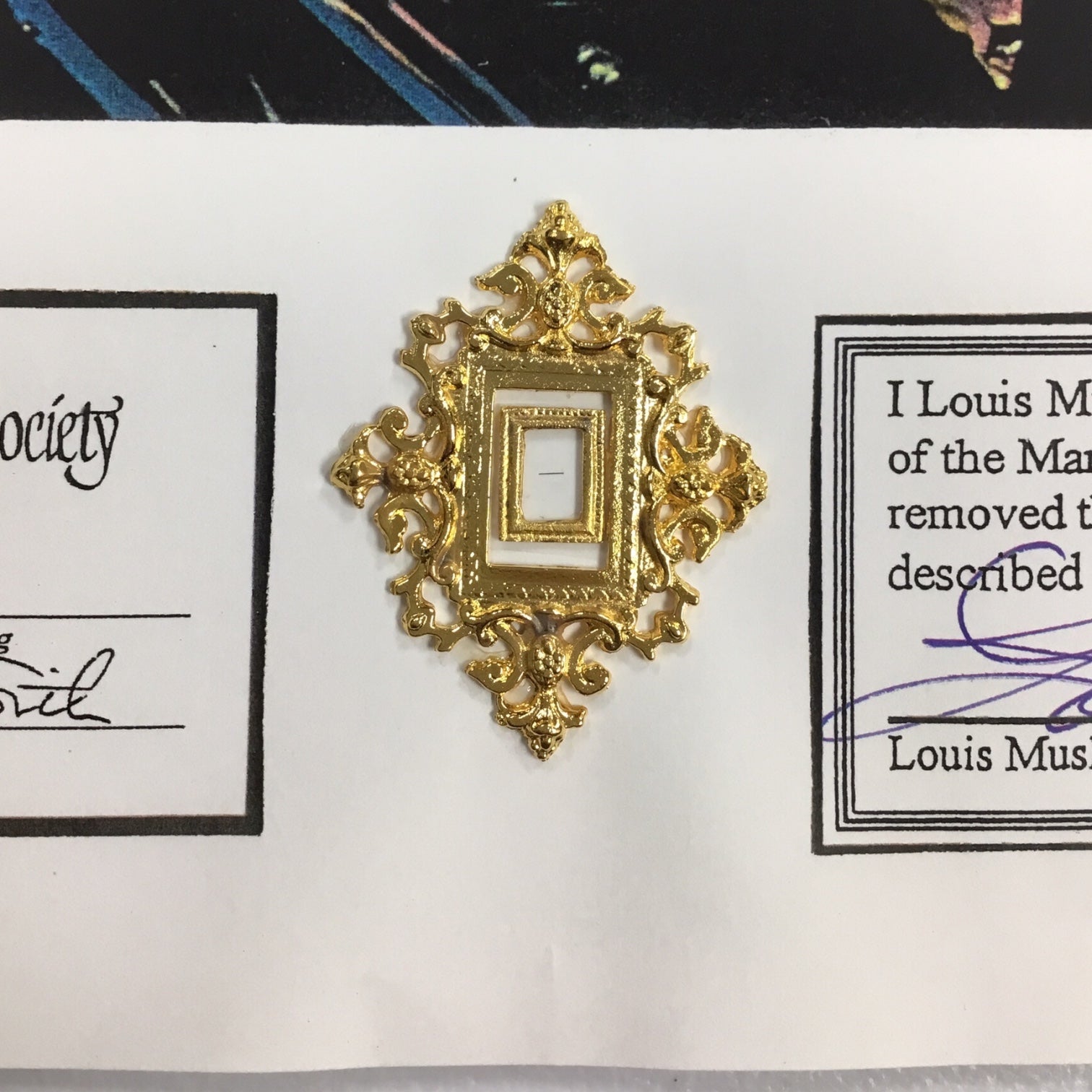 John F. Kennedy Hair Sample with Certificate of Authenticity