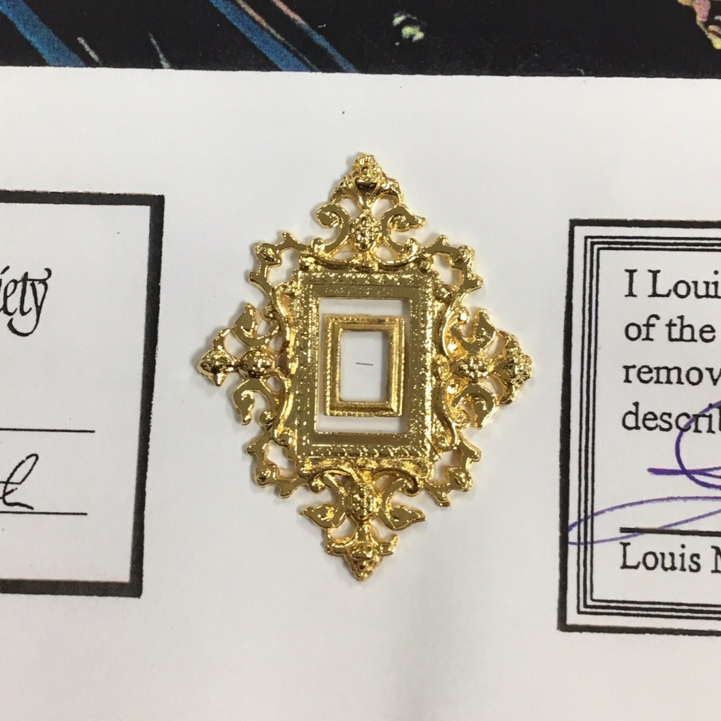 John F. Kennedy Hair Sample with Certificate of Authenticity