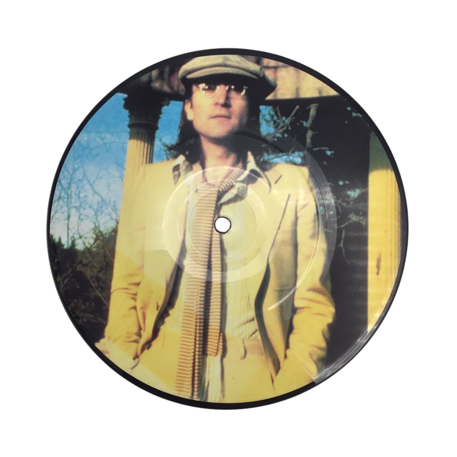 John Lennon Interview 80 7" Picture Disk LP 1982