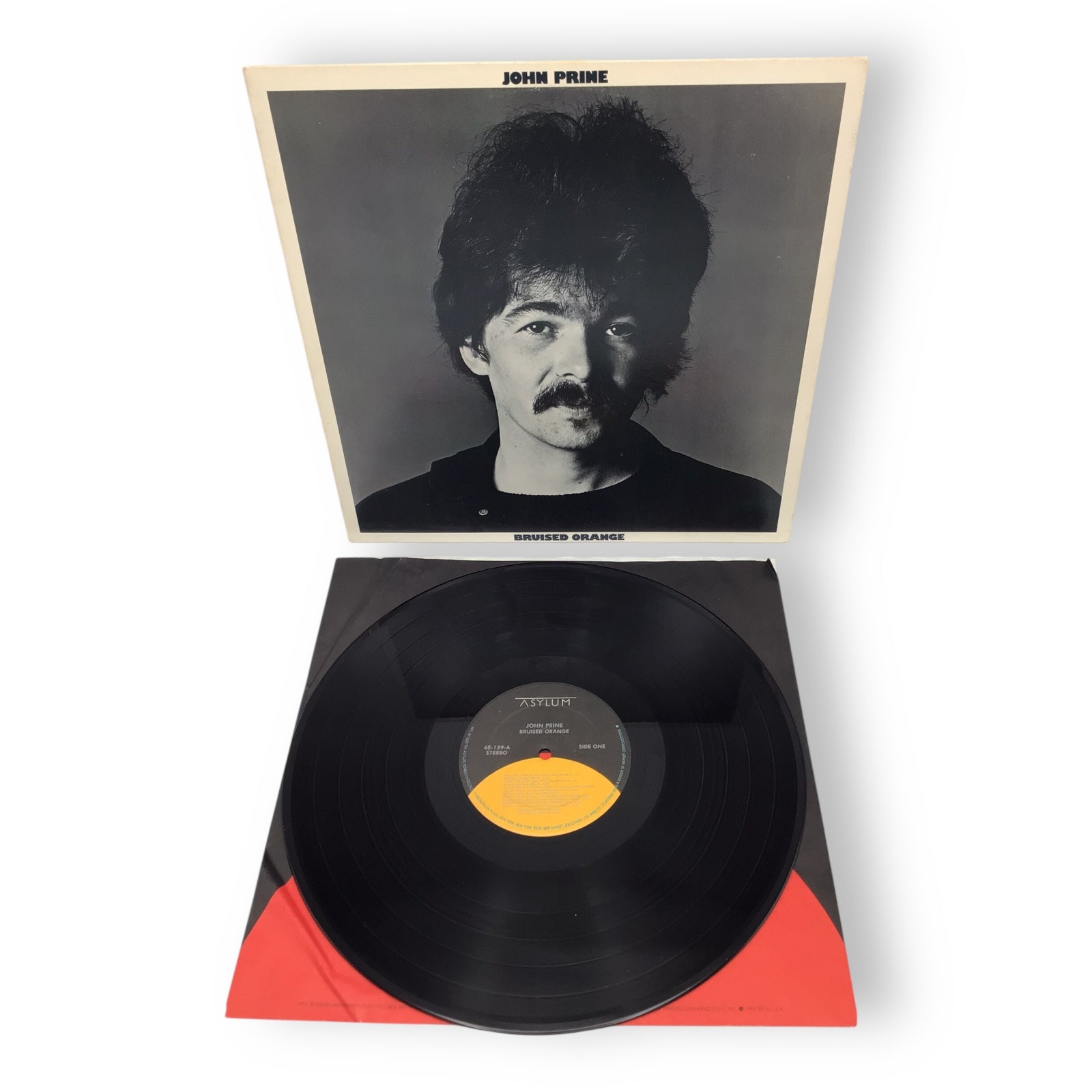 John Prine – Bruised Orange Vinyl LP | Preowned Folk Rock