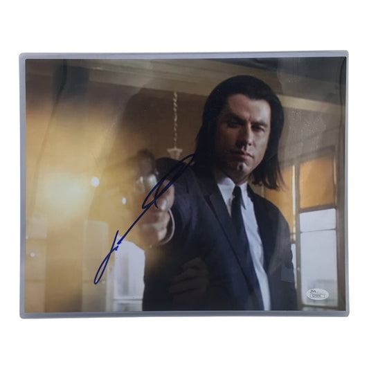 John Travolta Autograph JSA Certified - 14x11 Color Photo